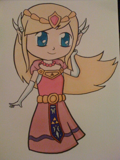 480x640 zelda rose layon's a drawing a day - Zelda Drawing