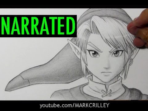 480x360 How To Draw Link From The Legend Of Zelda - Zelda Link Drawing