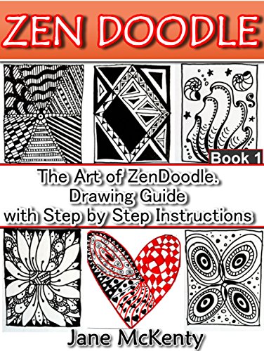 376x500 zen doodle the art of zen doodle drawing guide with step - Zen Doodle Drawing