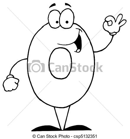 440x470 zero of drawing clipart - Zero Drawing