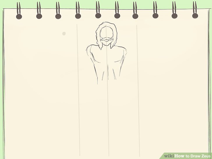 728x546 how to draw zeus steps - Zeus Cartoon Drawing