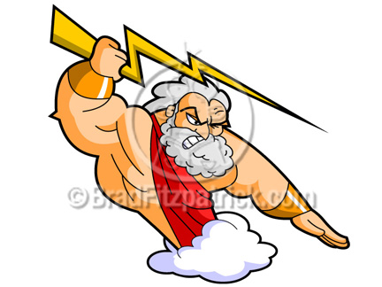 Zeus Cartoon Drawing At Paintingvalley Com Explore Collection Of