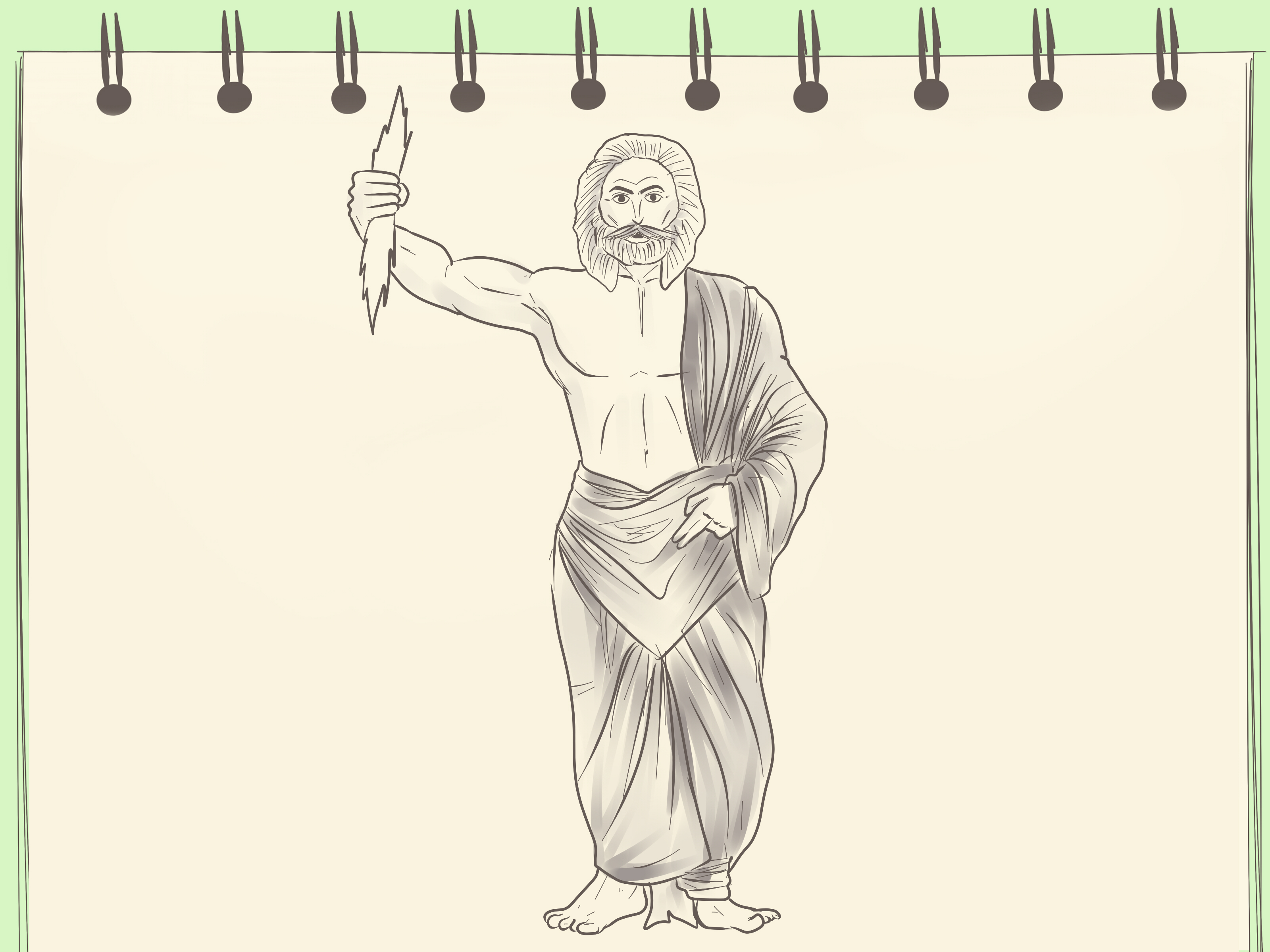3200x2400 how to draw zeus steps - Zeus Drawing
