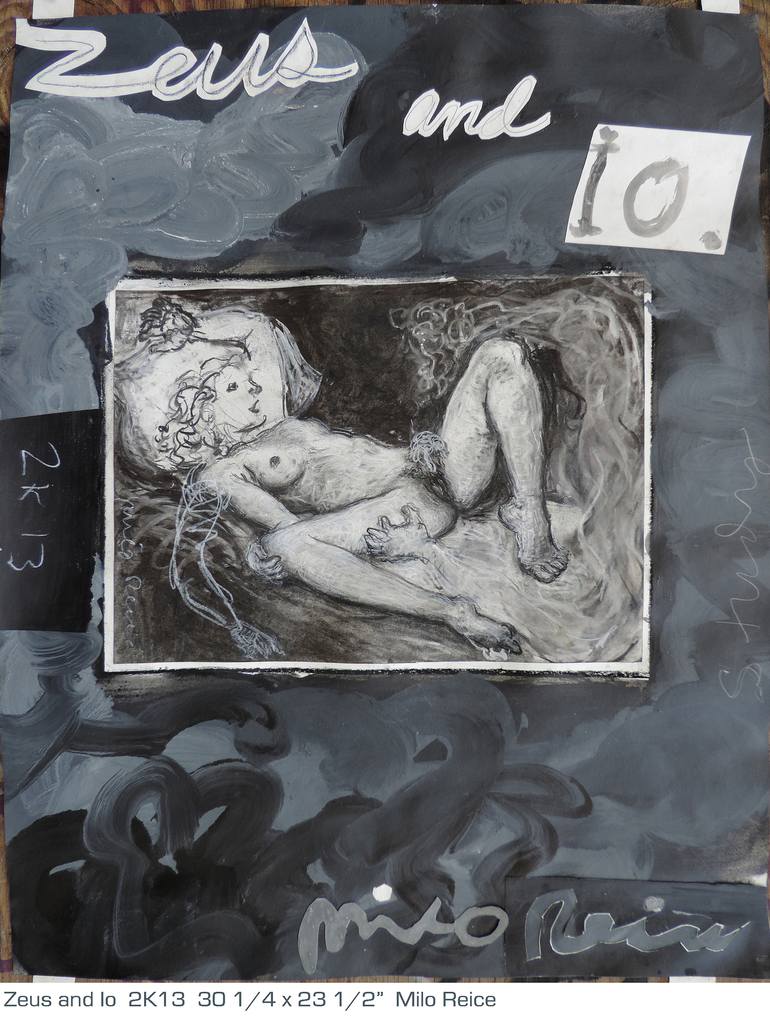 770x1026 zeus and io drawing - Zeus Drawing