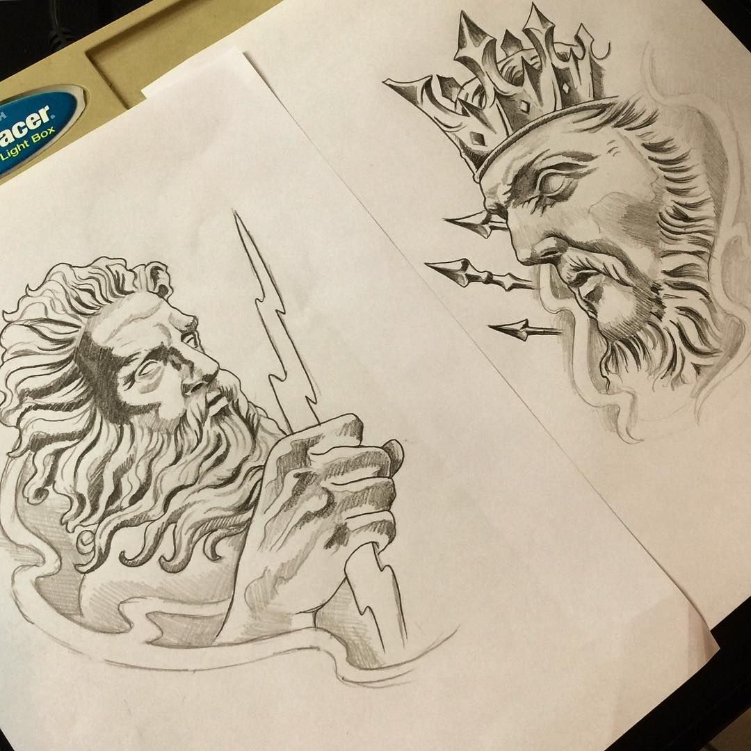 1080x1080 Mulpix - Zeus Drawing