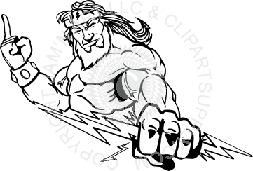 361x244 collection of free drawing lightning zeus download on ui ex - Zeus Drawing