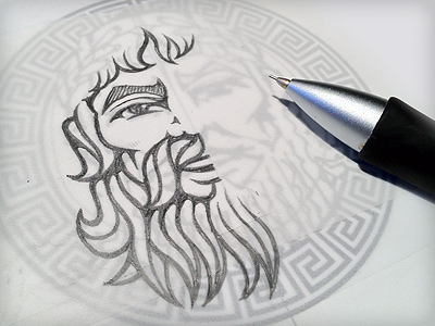 400x300 drawing zeus - Zeus Drawing