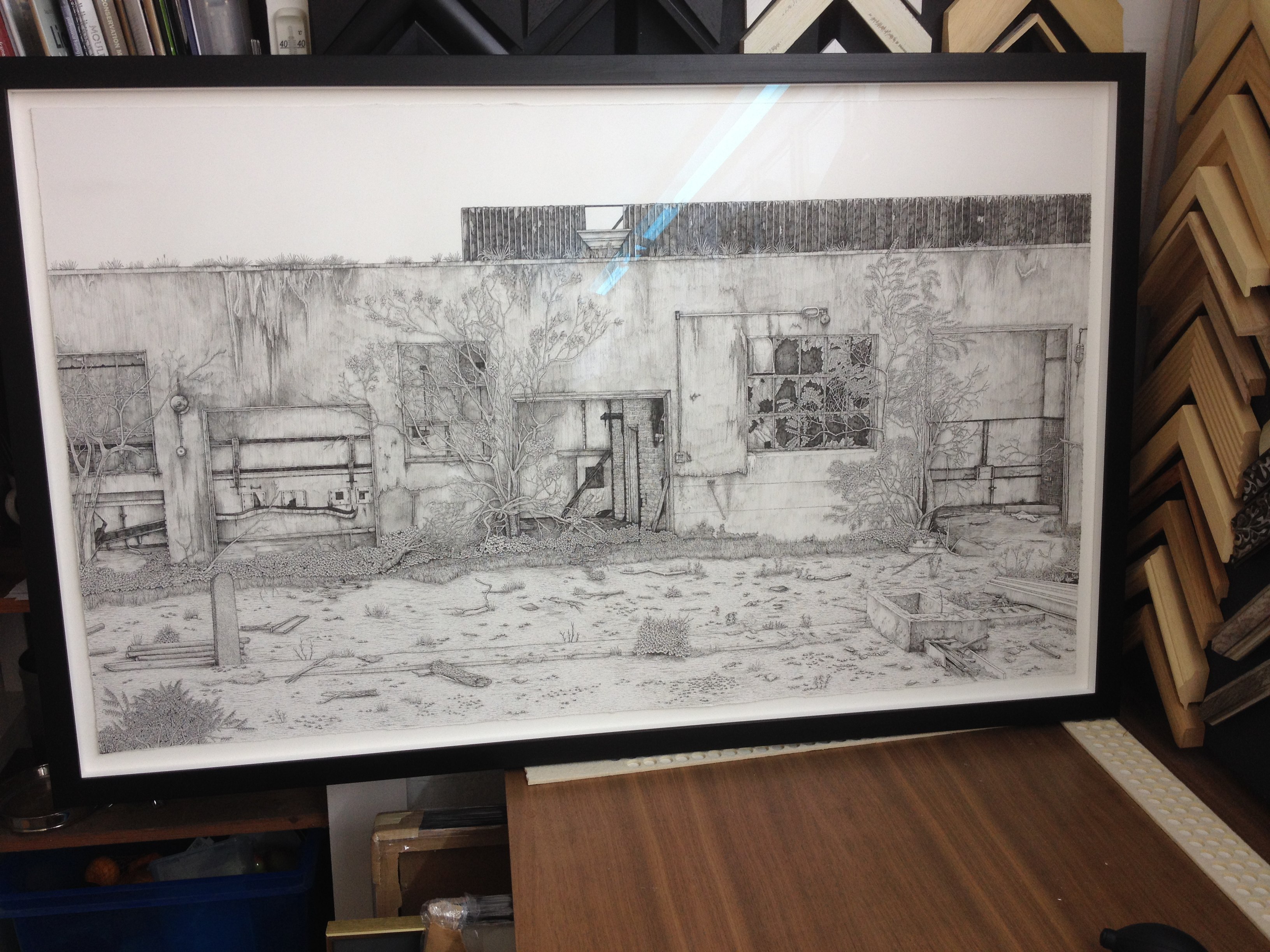 3264x2448 olivia kemp jerwood drawing prize zinc white - Zinc Drawing