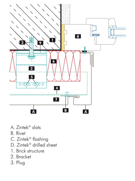 449x600 zinc roofing, and guttering dwg drawings and catalogues - Zinc Drawing
