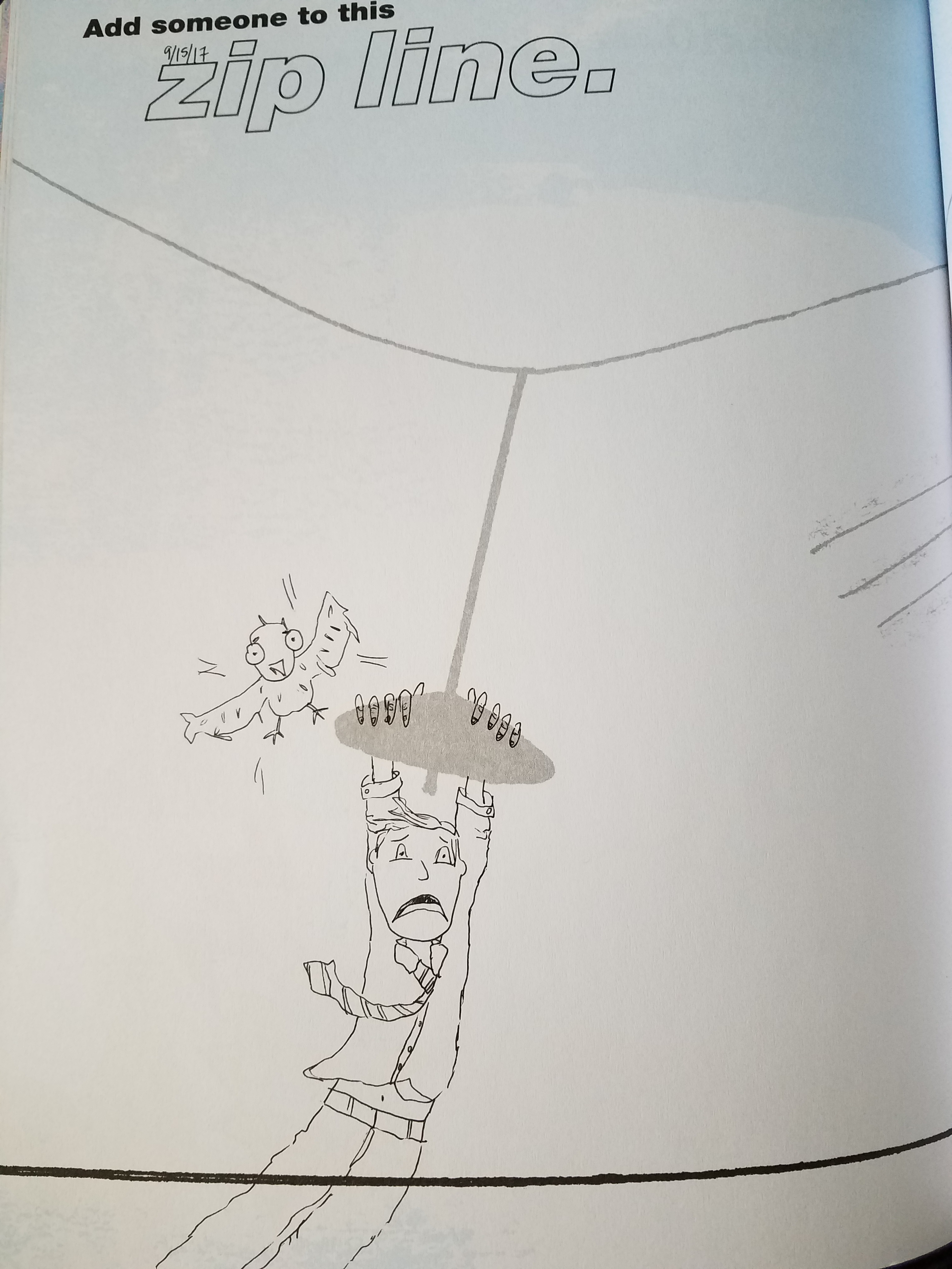 3024x4032 zip line notacrazycatlady - Zip Line Drawing