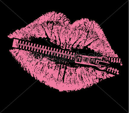 436x382 stay tuned for some exciting news soon deep blue crafting - Zipped Lips Drawing