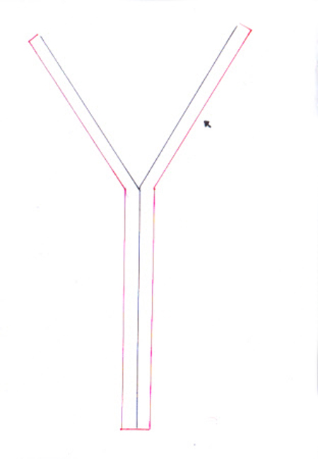 450x649 how to draw a zipper i draw fashion - Zipper Drawing