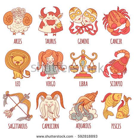 Zodiac Signs Drawings at PaintingValley.com | Explore collection of ...