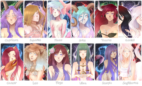 572x350 draw this again zodiac signs - Zodiac Signs Drawings