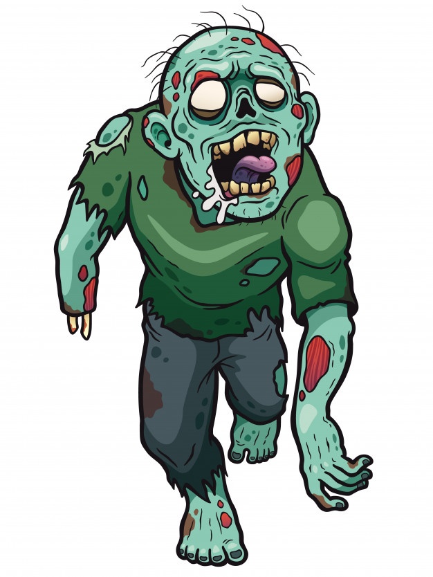 626x834 Zombies Vectors, Photos And Free Download - Zombie Cartoon Drawing