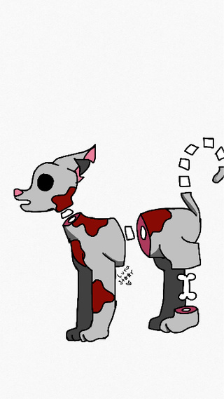 320x569 I Made A Zombie Cat! If There Is Anything You Want Me To Draw - Zombie Cat Drawing
