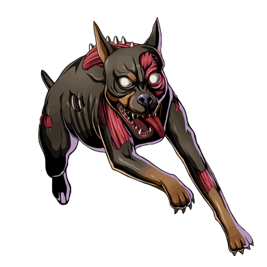 390x390 Zombie Dog Resident Evil Wiki Fandom Powered - Zombie Dog Drawing