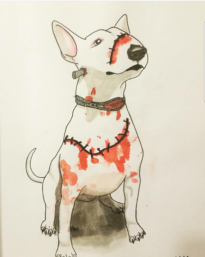 Zombie Dog Drawing at Explore collection of Zombie