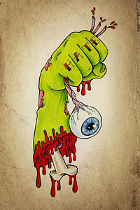 200x300 Zombie Drawings Fine Art America - Zombie Drawing