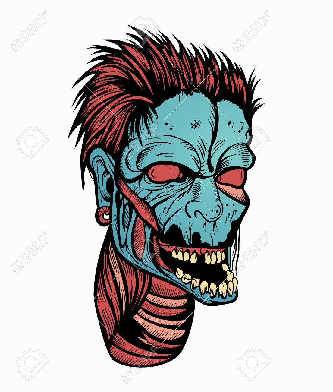 1105x1300 Drawn Zombie Covered Mouth - Zombie Mouth Drawing