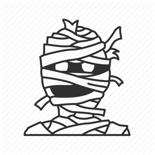 512x512 Collection Of Free Pegasus Drawing Zombie Download On Ui Ex - Zombie Outline Drawing