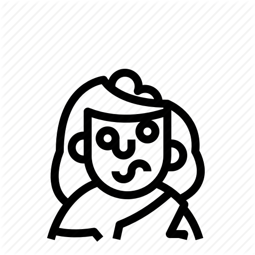 512x512 Avatar, Profile, User, Zombie Icon - Zombie Outline Drawing