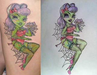 321x250 Zombie Pin Up Girl Drawing - Zombie Pin Up Girl Drawings