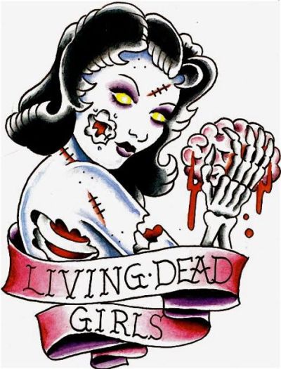 400x525 Zombie Pin Up Girls Tumblr - Zombie Pin Up Girl Drawings