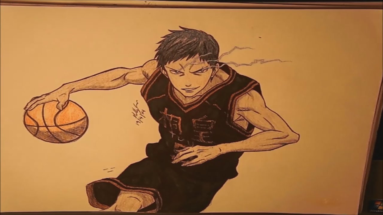 1280x720 how to draw aomine daiki - Zone Drawing