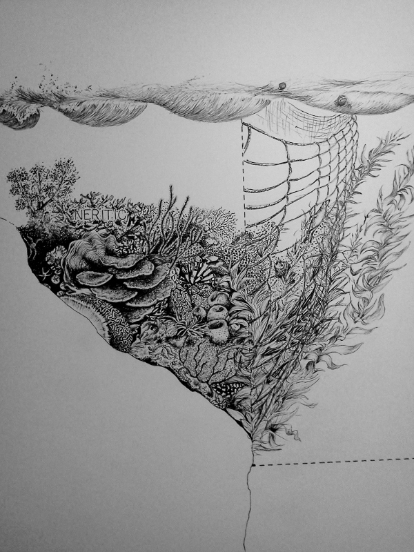 600x800 i started a new drawing, the depth of my depression hunting tiny - Zone Drawing