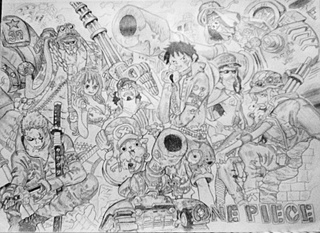 320x233 one piece this is a war zone - Zone Drawing