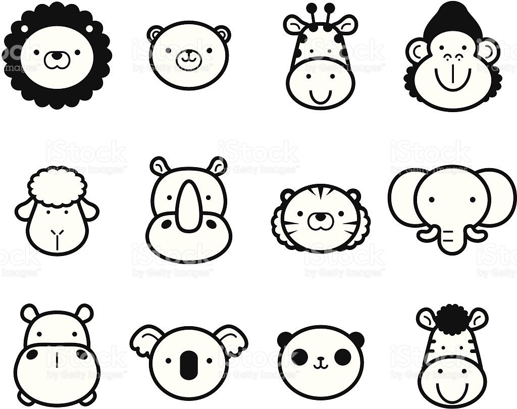 Easy Cute Cartoon Drawings Of Animals / How to draw cute cartoon ...