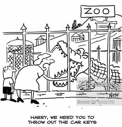 400x417 Zoo Trips Cartoons And Comics - Zoo Cartoon Drawing