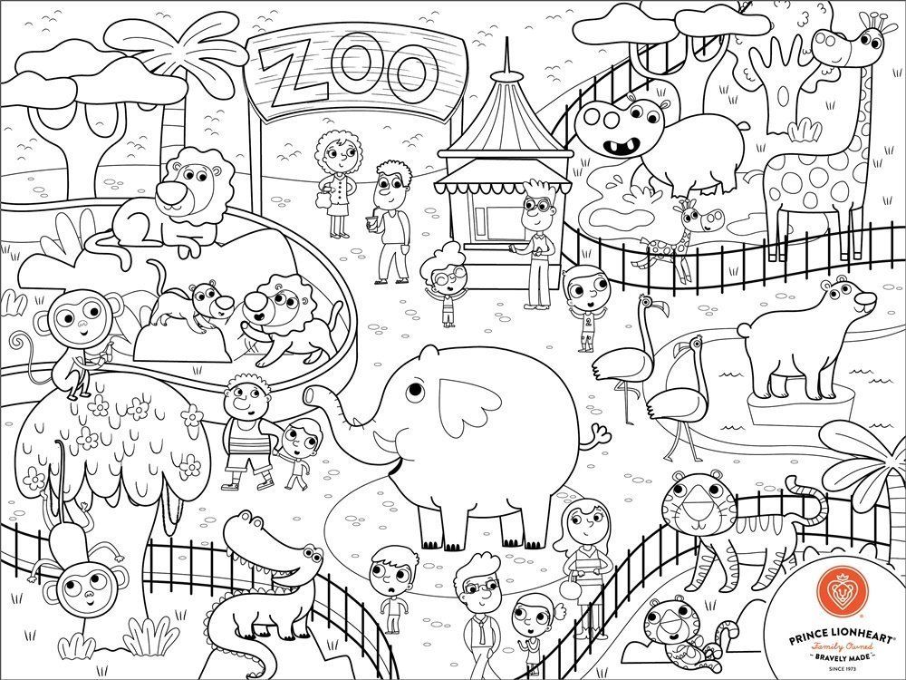 Zoo Drawing at PaintingValley.com | Explore collection of Zoo Drawing