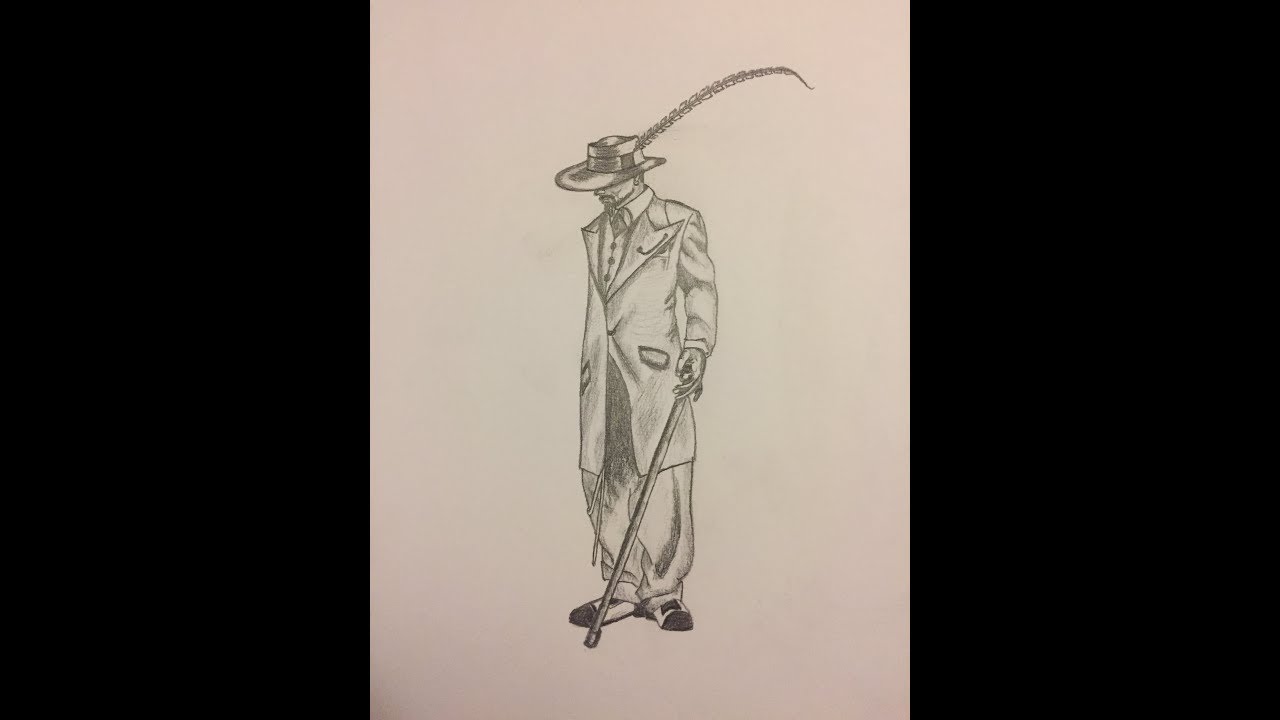 Zoot Suit Drawing at Explore collection of Zoot