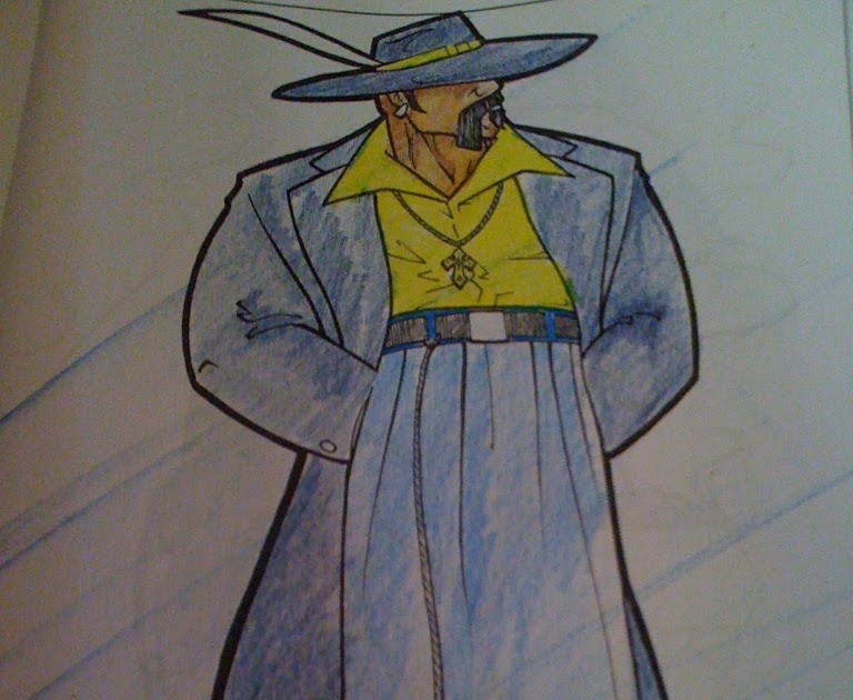 768x630 Coloring Book - Zoot Suit Drawing