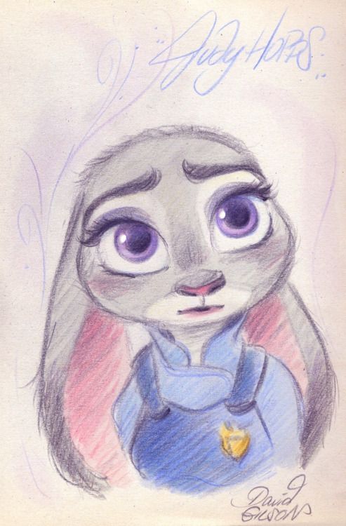 493x750  - Zootopia Drawings