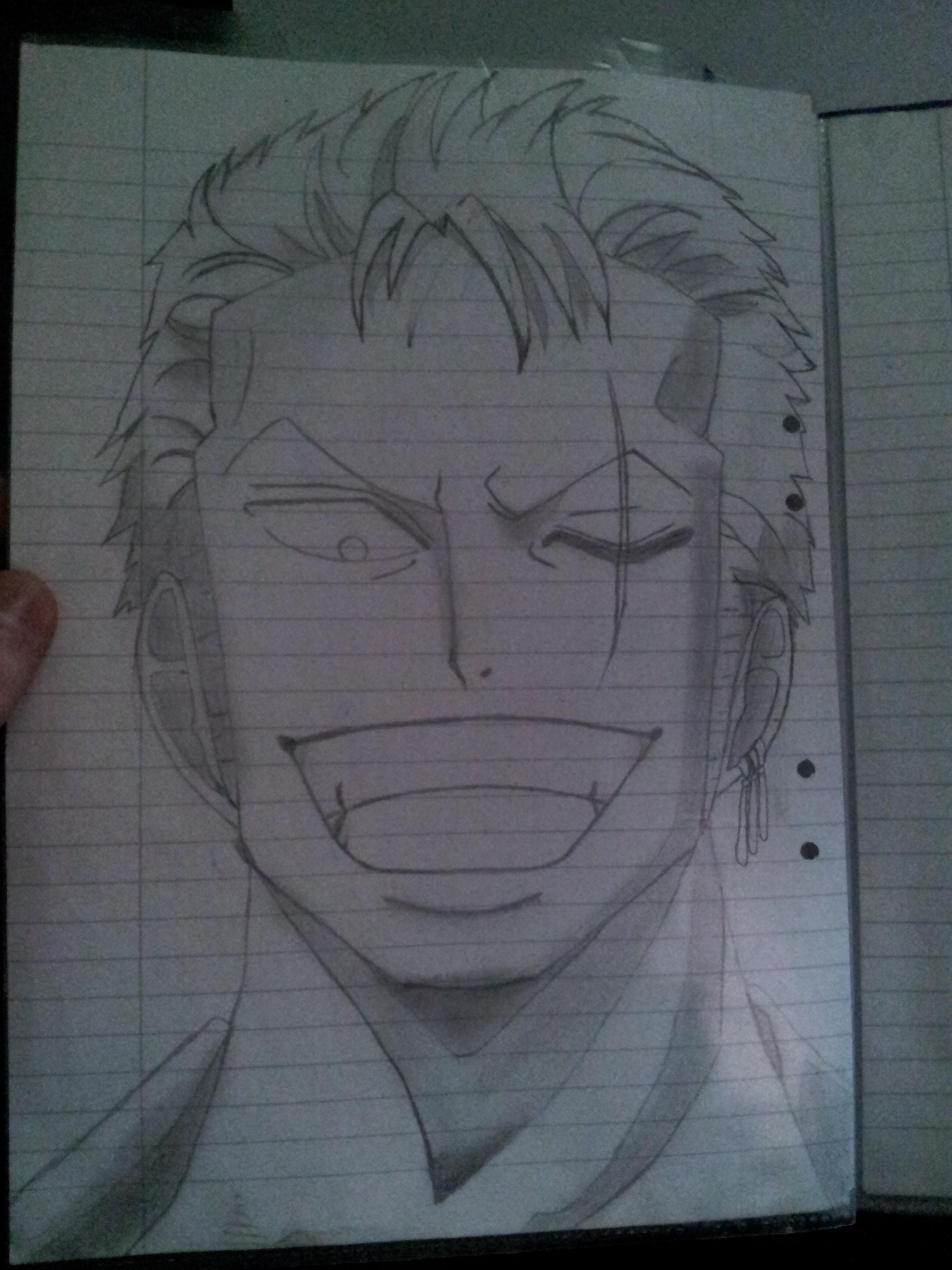 2448x3264 my rorona zoro drawing d onepiece - Zoro Drawing
