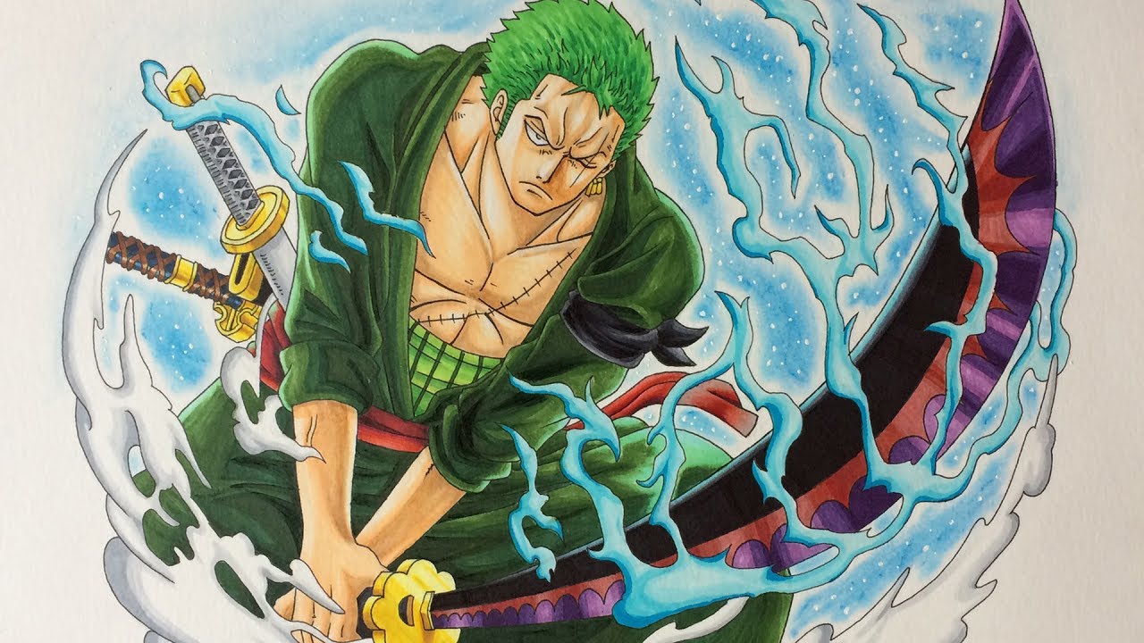 Zoro Drawing at PaintingValley.com | Explore collection of Zoro Drawing