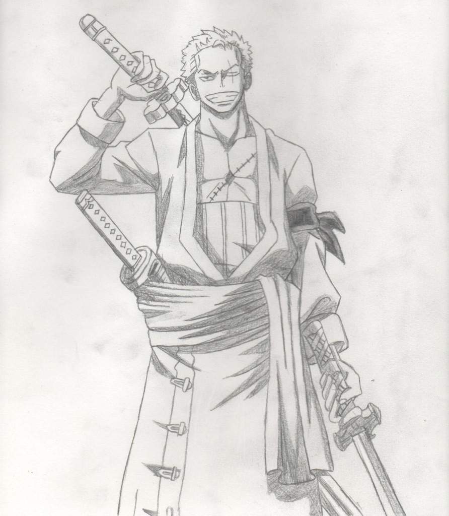 Zoro Drawing at PaintingValley.com | Explore collection of Zoro Drawing