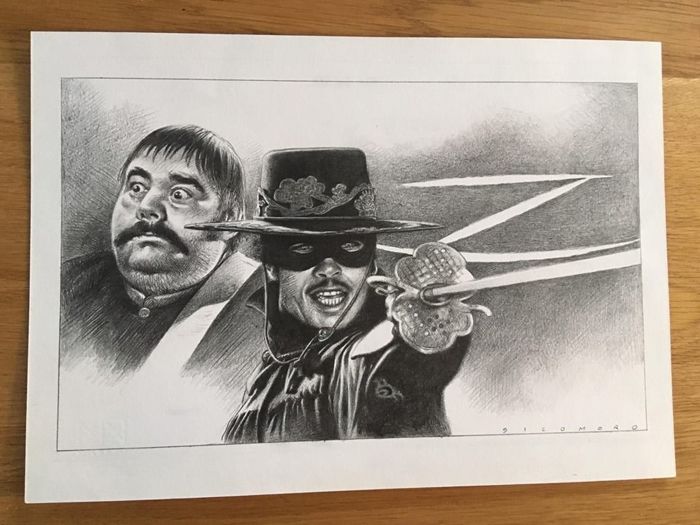 700x525 Zorro - Zorro Drawing
