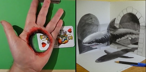 500x249 Design Stack A Blog About Art, Design And Architecture 3d Art - 3d Watercolor Painting