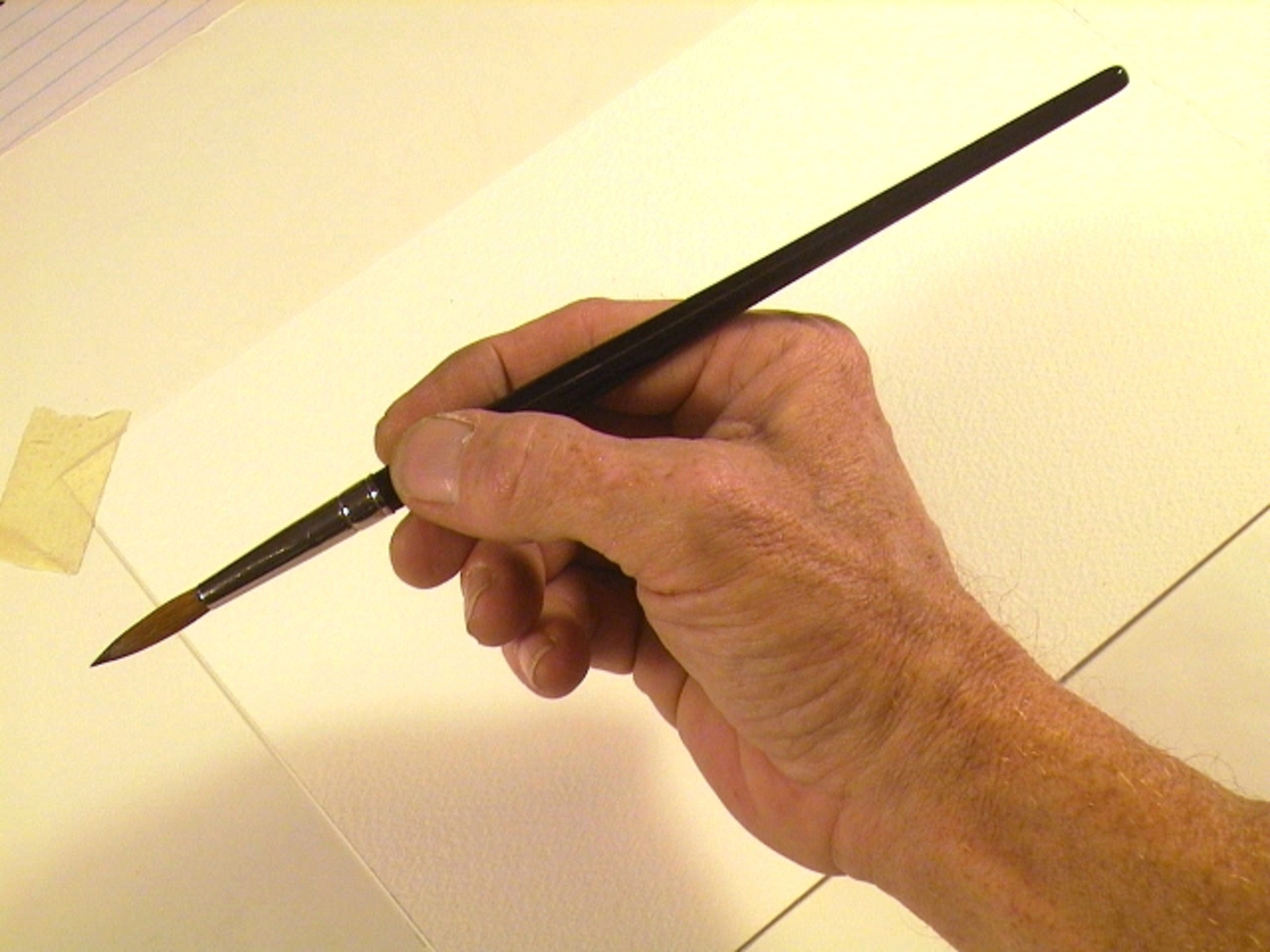 1920x1440 6 Key Ways To Hold A Watercolor Brush - A Watercolor