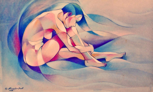 520x314 Abstract Painting Ideas For Beginners - Abstract Art Watercolor Paintings