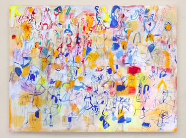 375x279 Original Abstract Expressionism Watercolor Paintings For Sale - Abstract Expressionism Watercolor