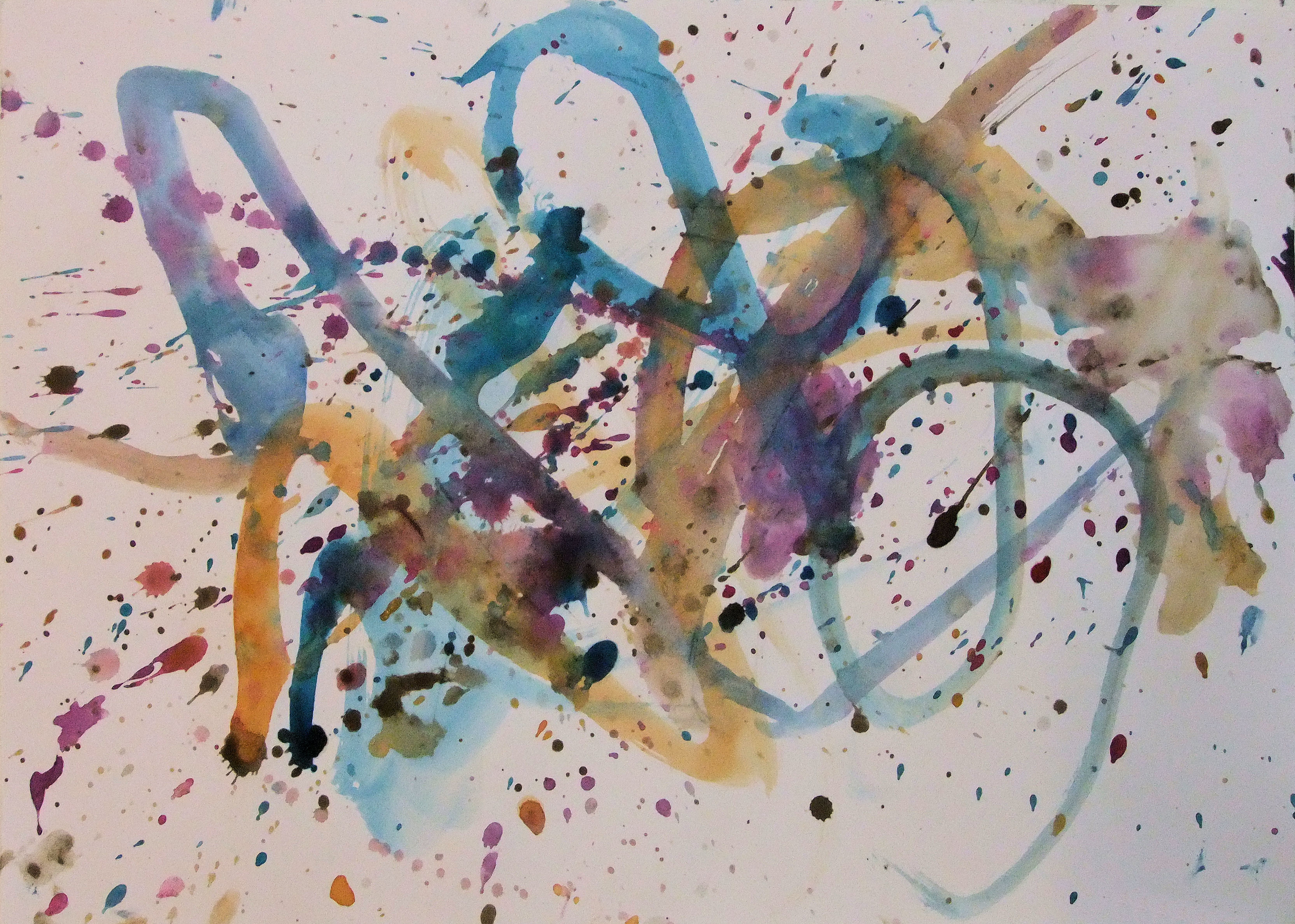 3330x2376 Painting Emotion Abstract Expressionists For A Day (April 2014 - Abstract Expressionism Watercolor
