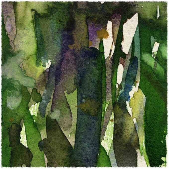 680x680 Shades Of The Day, Abstract Expressionist Watercolors By Toby - Abstract Expressionism Watercolor