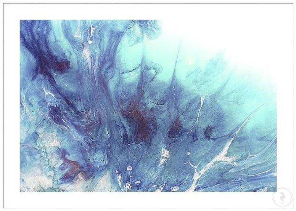 1000x712 Limited Edition Art - Abstract Ocean Watercolor