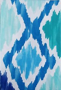 202x300 Summer Fun Vinyl Tablecloth Blue Aqua Watercolor Abstract Ocean - Abstract Ocean Watercolor