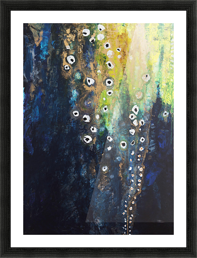 686x900 Abstract Watercolor Painting Hawaii, United States Of America - Abstract Watercolor